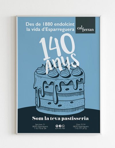 Pastisseria Cal Ferran - 140 anys